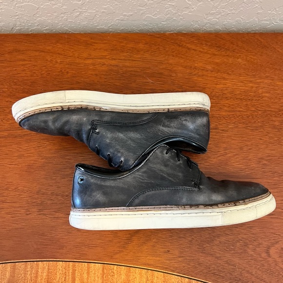 Diesel blue-gray low leather sneakers size 39 (US 8.5) - Picture 11 of 14